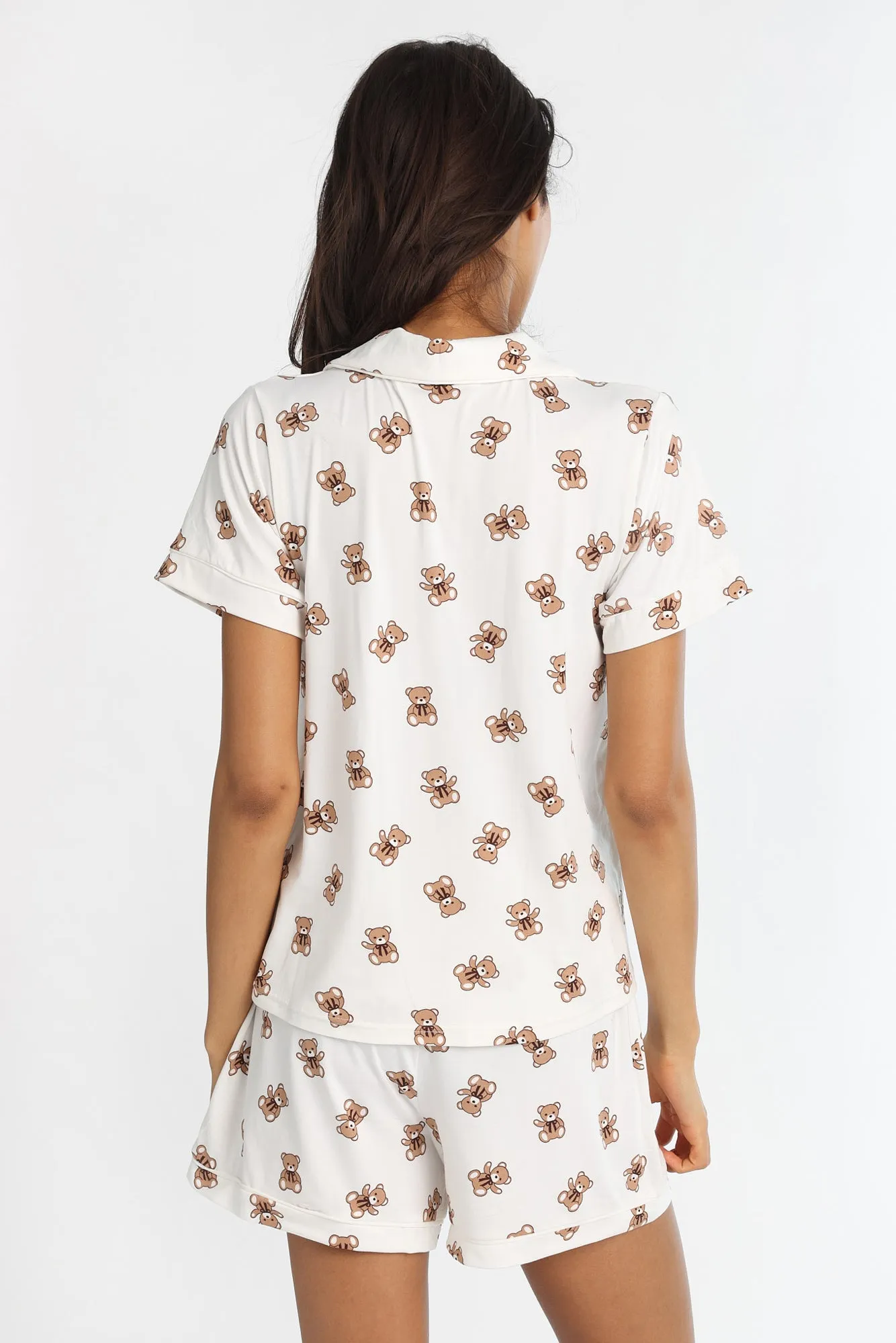 Super Soft Printed Dad Pajama Shirt & Shorts 2-Piece Set sold by Bluenotes product image thumbnail 3