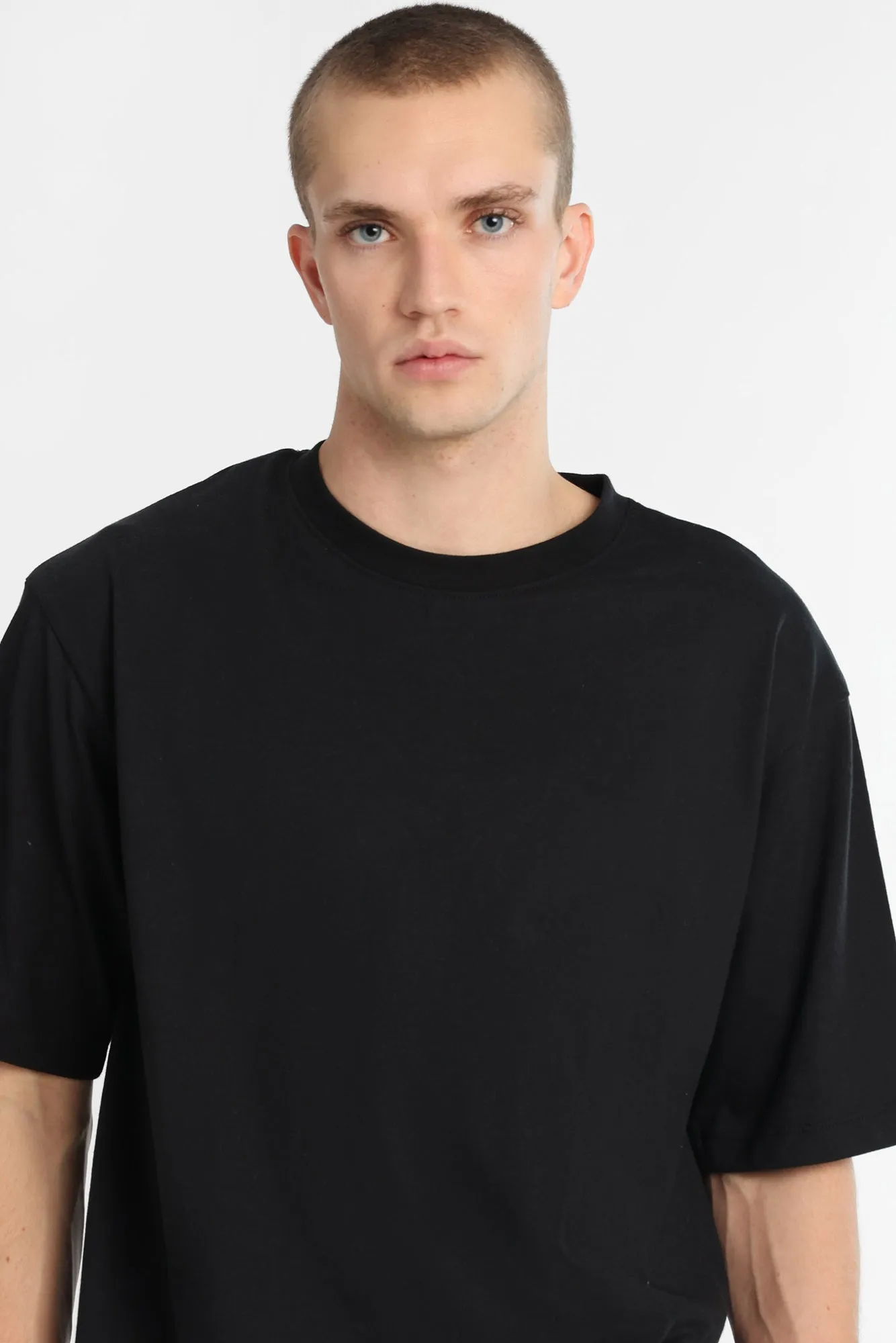 Premium Crew Neck Oversized Tee sold by Bluenotes product image thumbnail 3