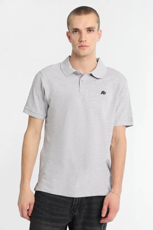 AERO Embroidered Pique Polo sold by Bluenotes