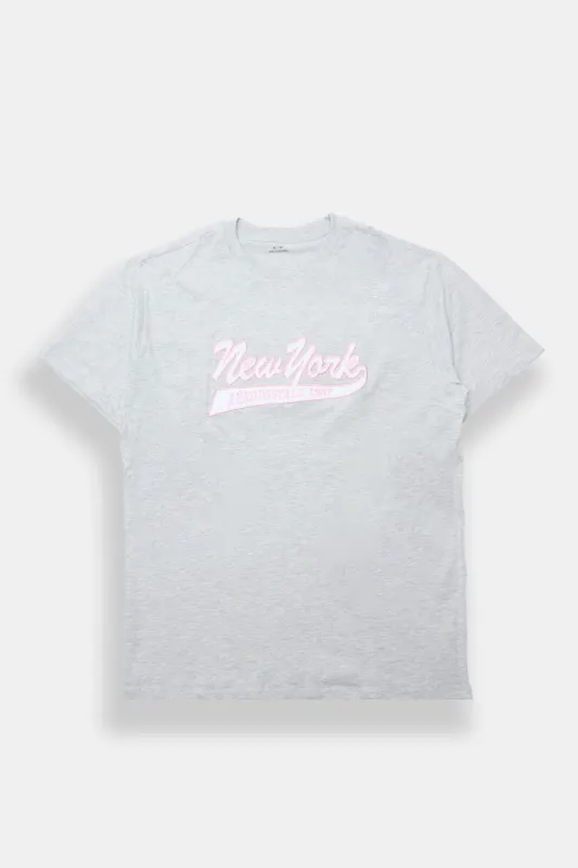 AERO New York Graphic Boyfriend Tee sold by Bluenotes