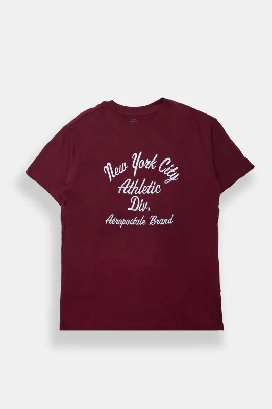 AERO New York Athletics Graphic Boyfriend Tee sold by Bluenotes