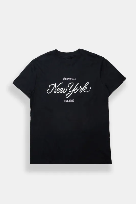 AERO New York 1987 Graphic Boyfriend Tee sold by Bluenotes