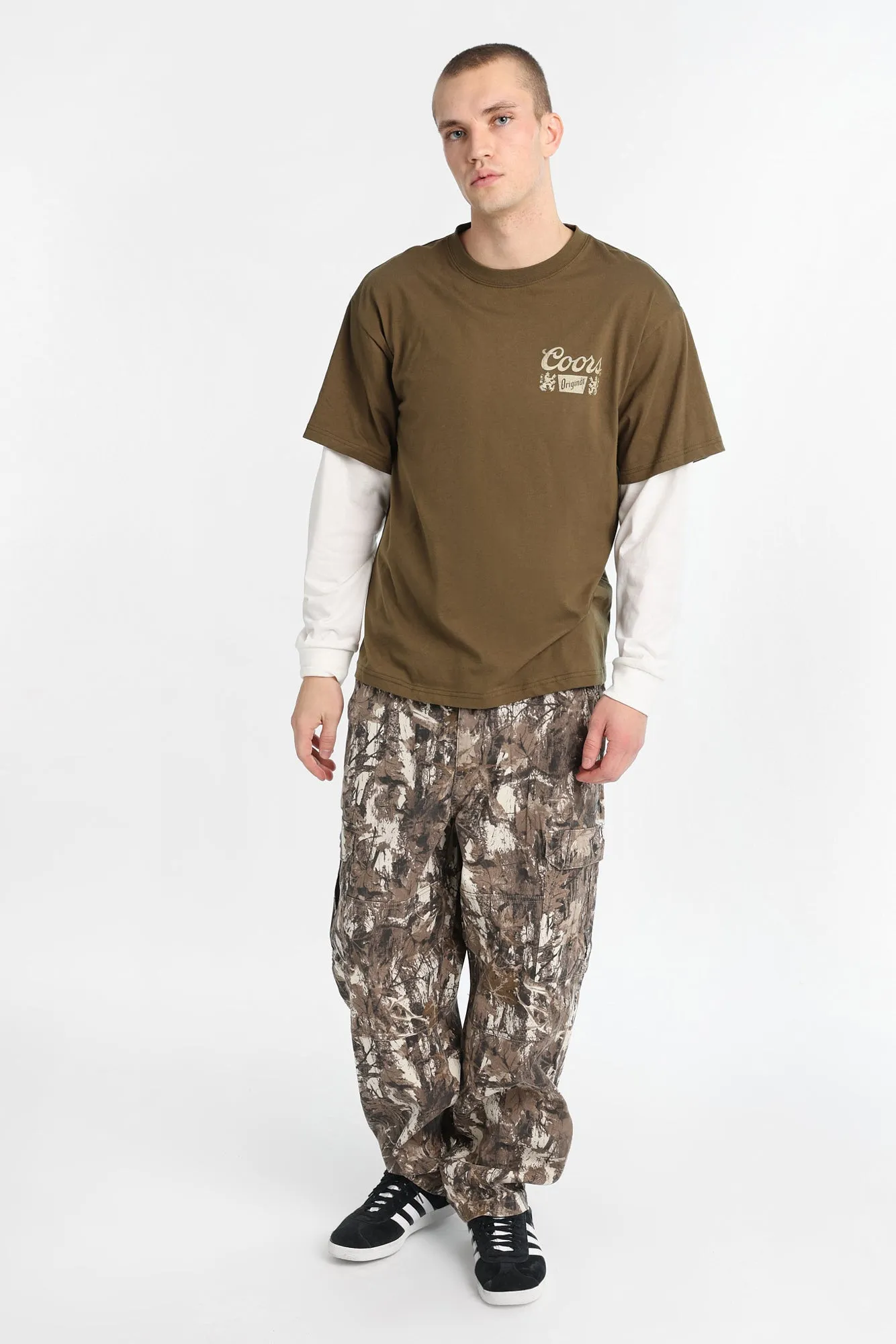 Coors Original Long Sleeve Layered Twofer Tee sold by Bluenotes product image thumbnail 4