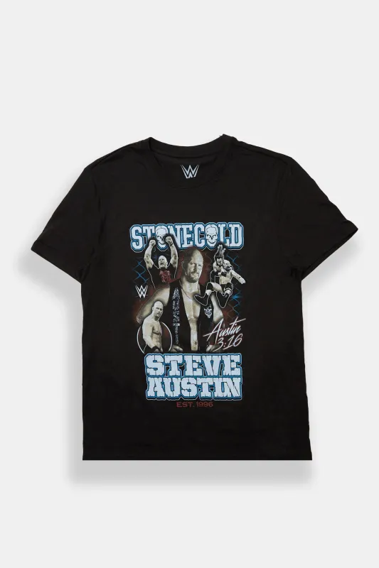 Stonecold Steve Austin Graphic Tee sold by Bluenotes