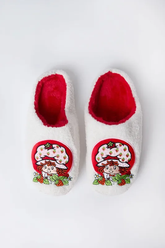 Strawberry Shortcake Plush Slippers sold by Bluenotes