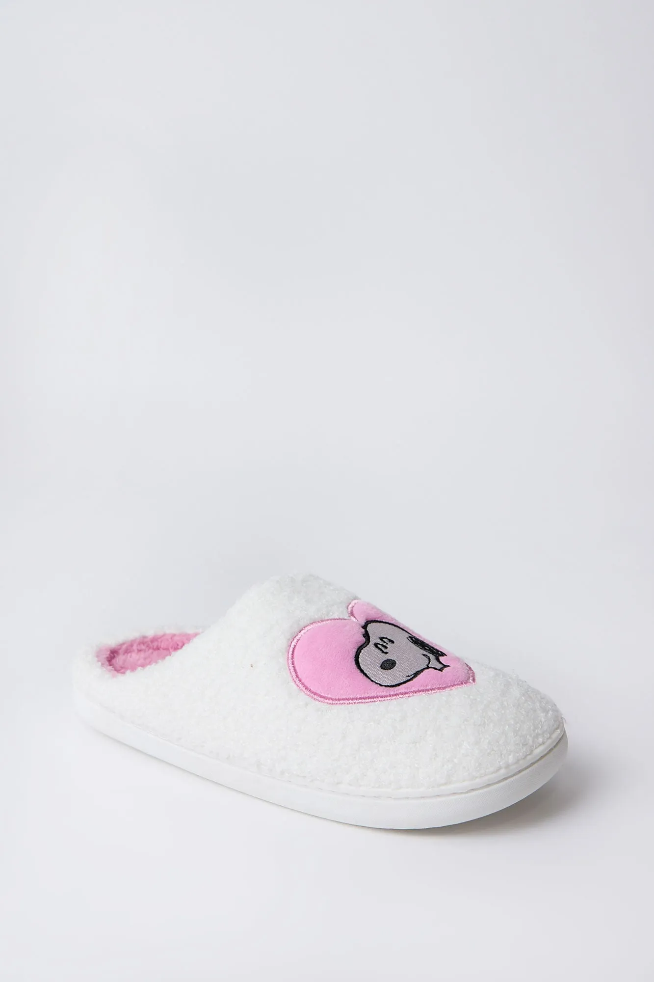 Peanuts Snoopy Heart Plush Slippers sold by Bluenotes product image thumbnail 2