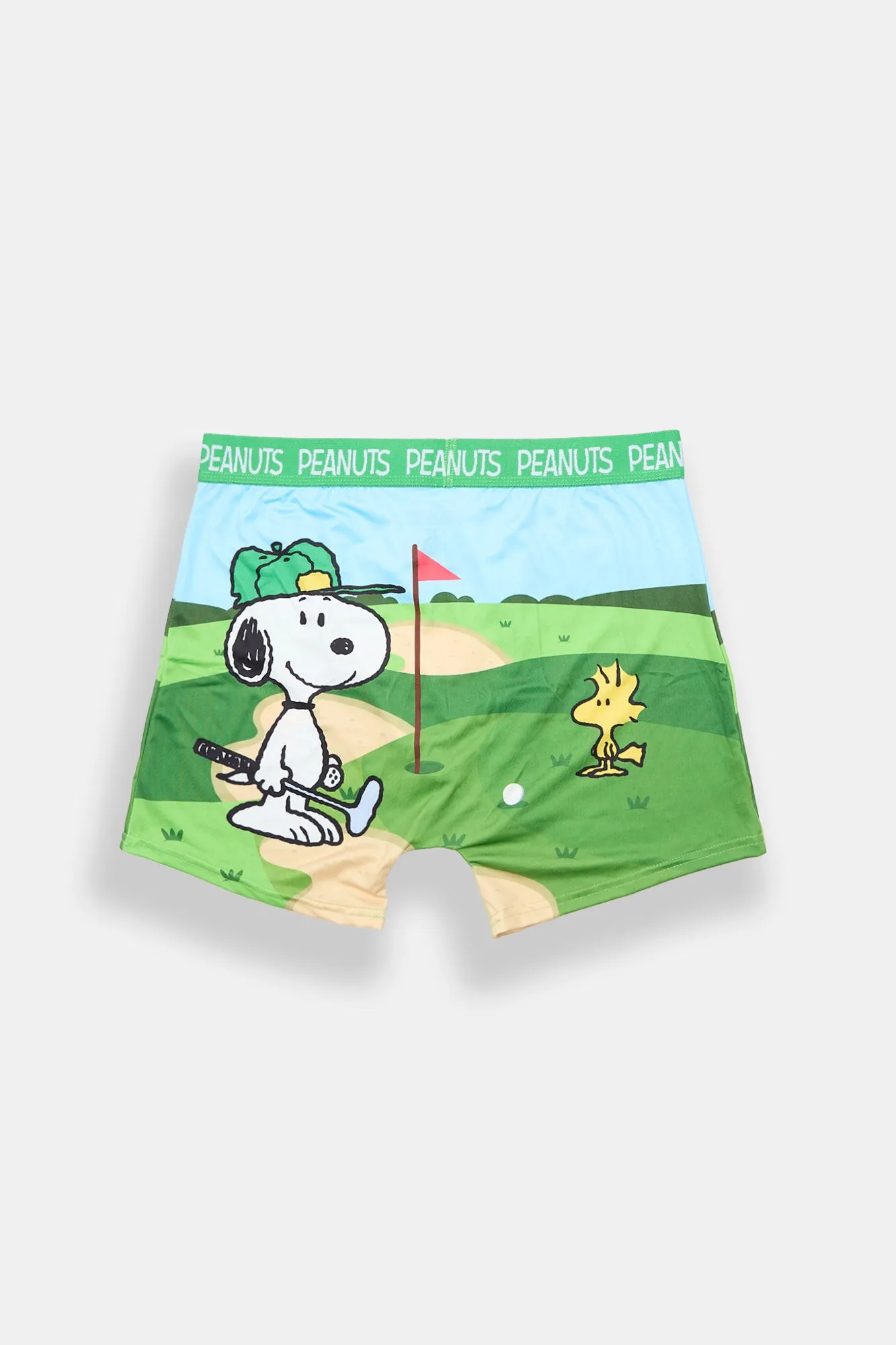 Peanuts Snoopy & Woodstock Golfing Printed Boxer Briefs sold by Bluenotes product image thumbnail 2