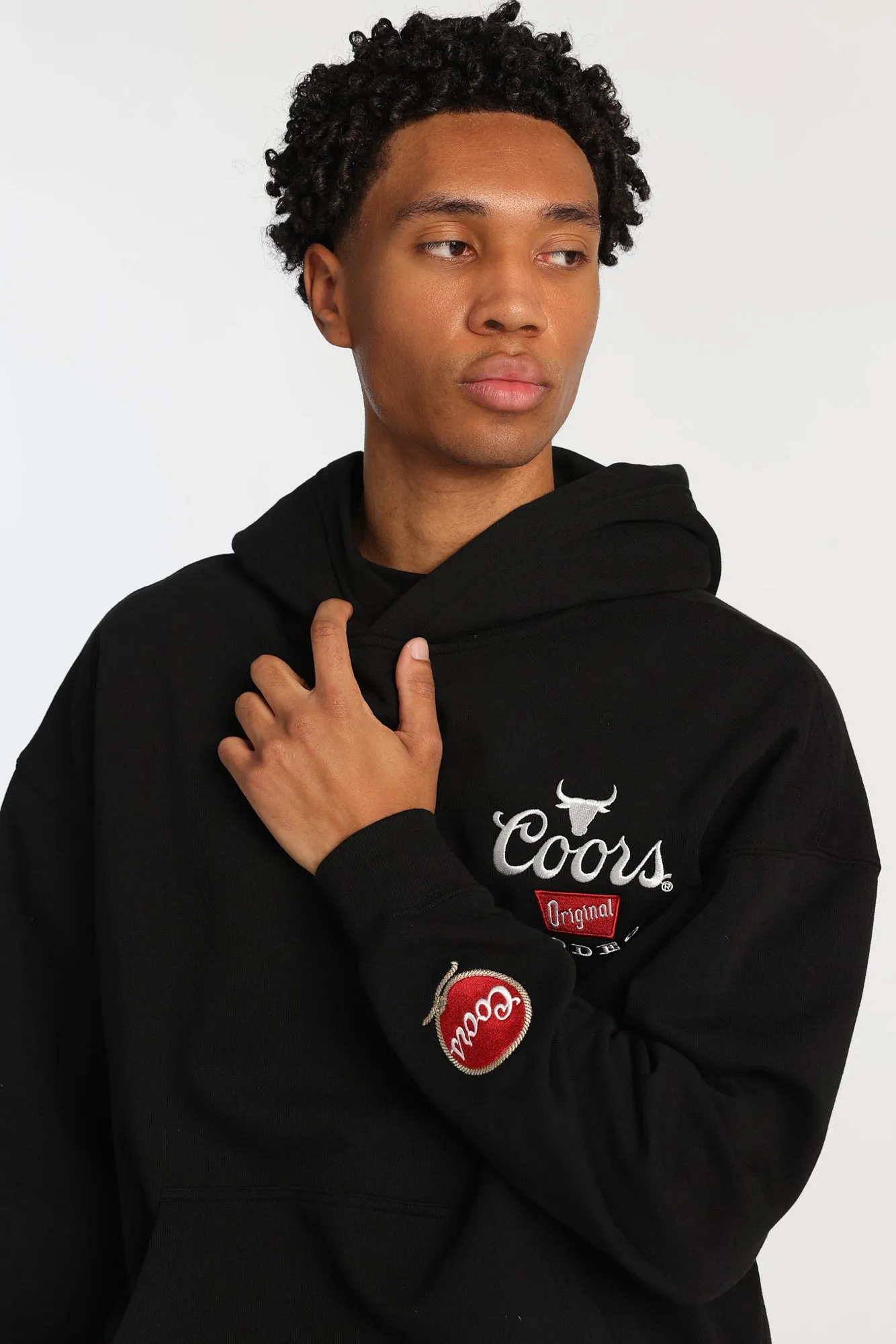 Coors Embroidered Hoodie sold by Bluenotes product image thumbnail 2