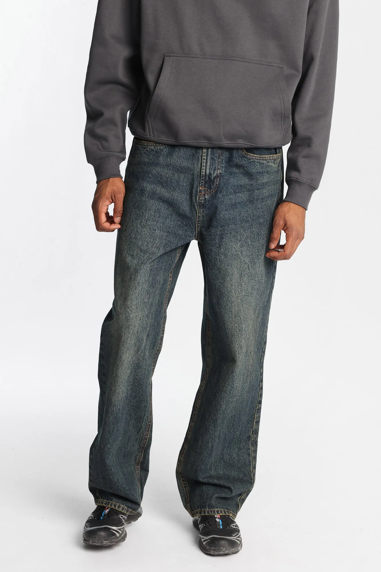 Embroidered Skater Jeans sold by Bluenotes