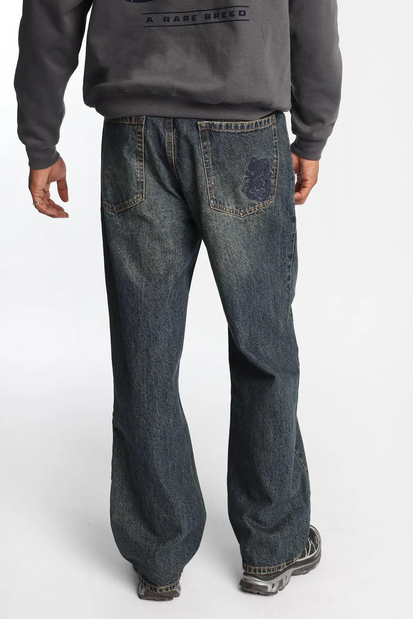 Embroidered Skater Jeans sold by Bluenotes product image thumbnail 3