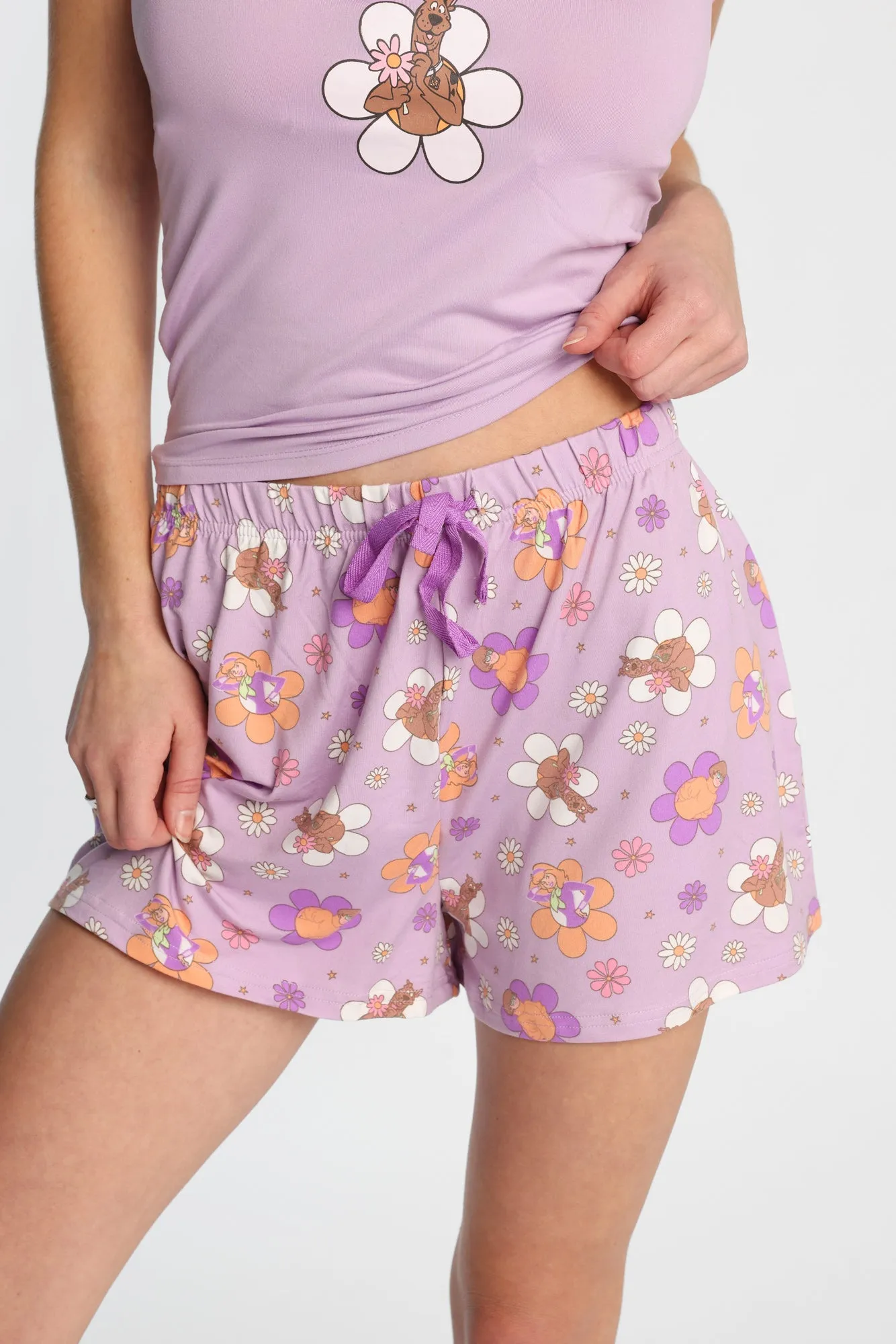 Scooby-Doo Super Soft Pajama Cami And Shorts 2-Piece Set sold by Bluenotes product image thumbnail 3