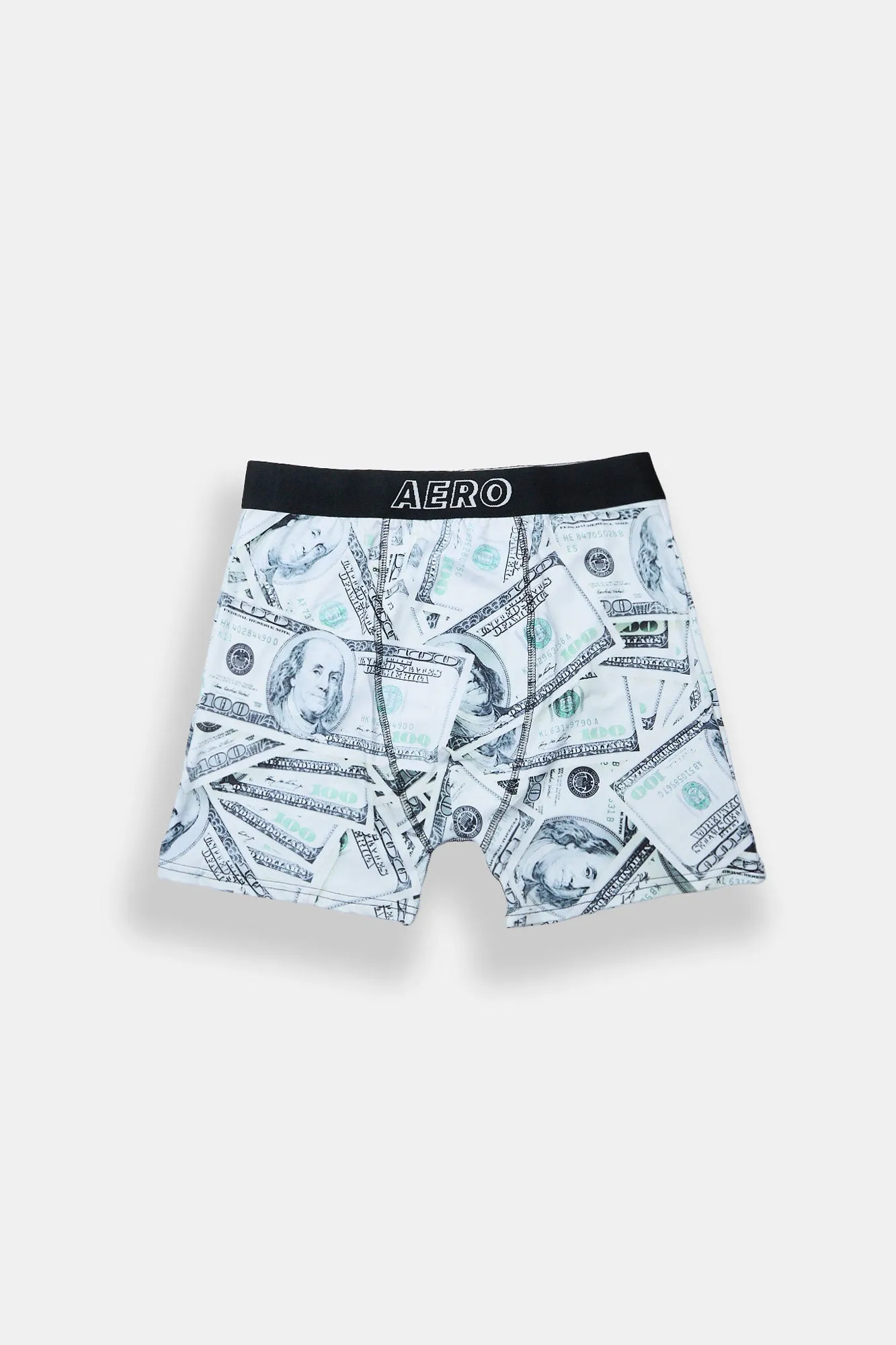 AERO Money Bill Printed Boxer Briefs sold by Bluenotes