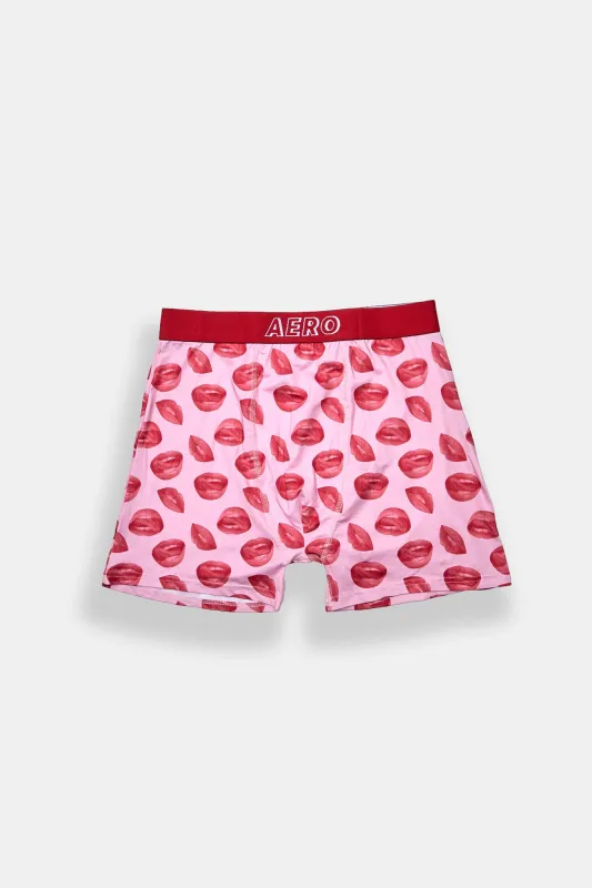 AERO Lips Mouth Teeth Printed Boxer Briefs sold by Bluenotes
