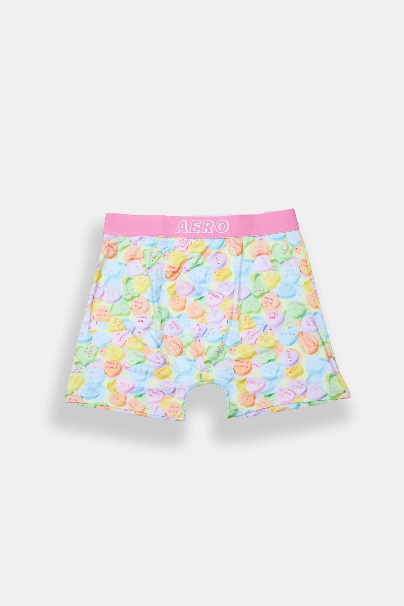 AERO Pastel Candy Hearts Printed Boxer Briefs sold by Bluenotes