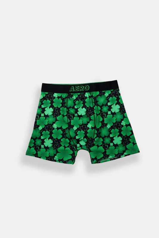 AERO Shamrocks Printed Boxer Briefs sold by Bluenotes