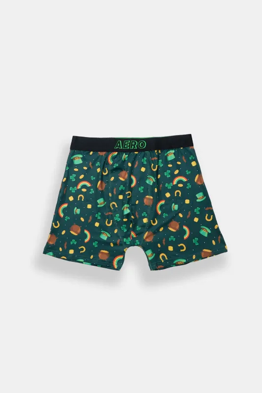 AERO St. Patrick's Lucky Charms Printed Boxer Briefs sold by Bluenotes