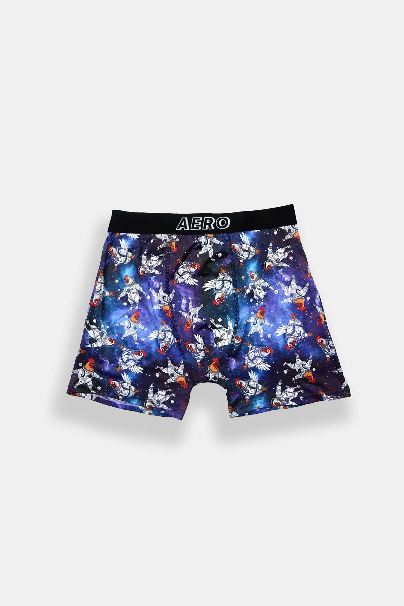 AERO Galaxy Rooster Printed Boxer Briefs sold by Bluenotes