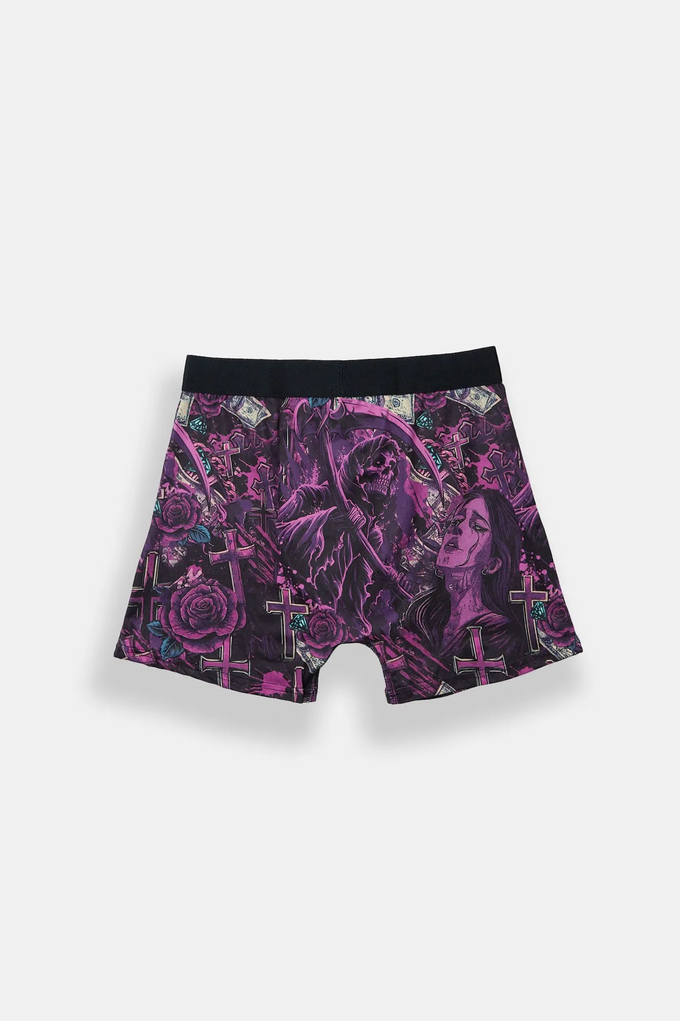 AERO Grim Reaper Printed Boxer Briefs sold by Bluenotes product image thumbnail 2