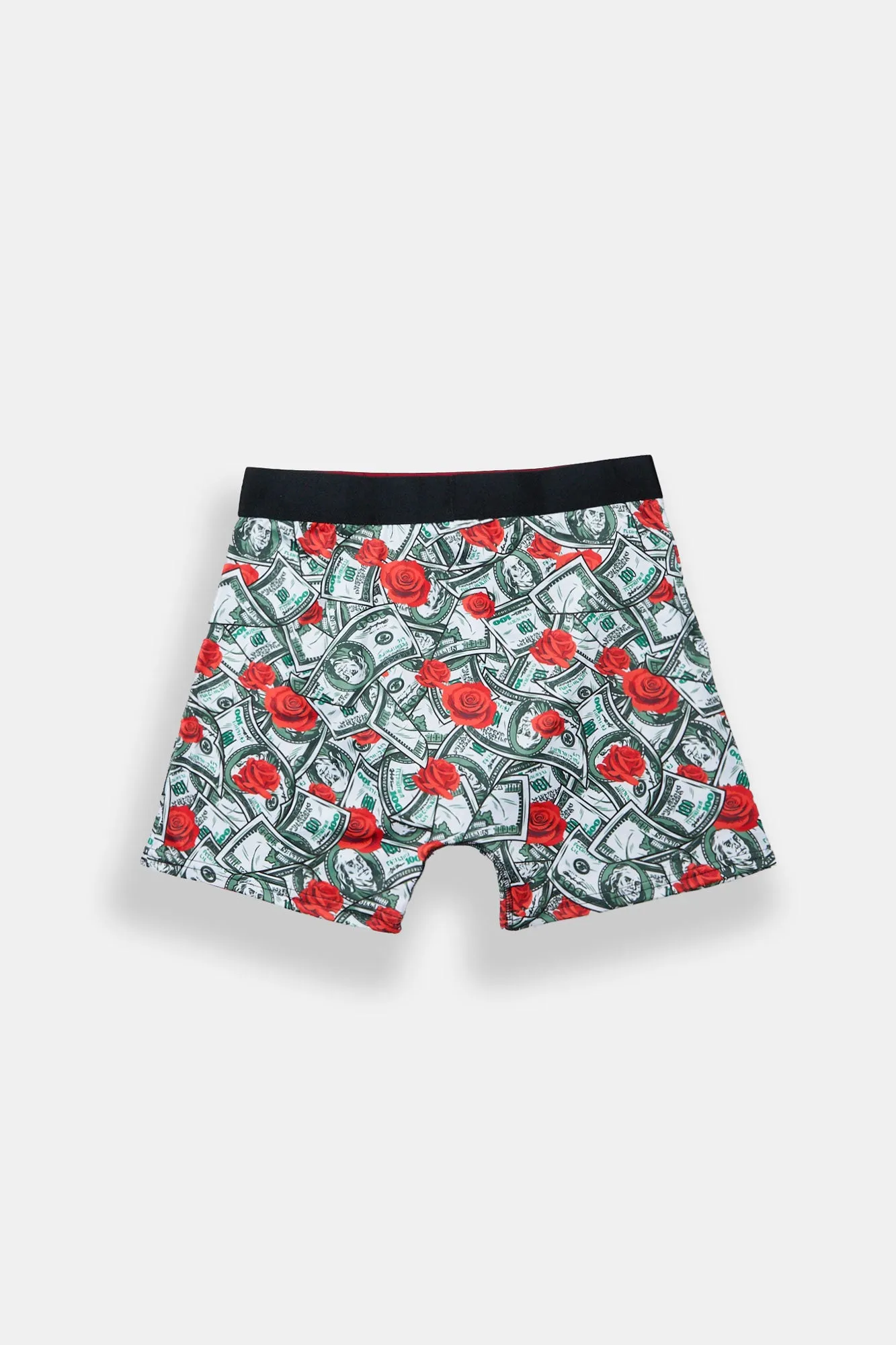 AERO Money Bills & Roses Printed Boxer Briefs sold by Bluenotes product image thumbnail 2