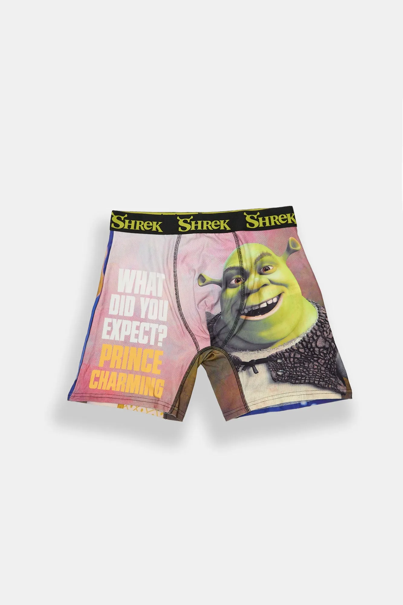 Shrek What Did You Expect Prince Charming Printed Boxer Briefs sold by Bluenotes
