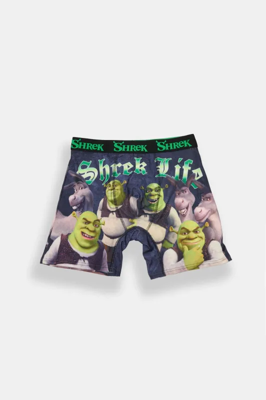 Shrek Life Printed Boxer Briefs sold by Bluenotes