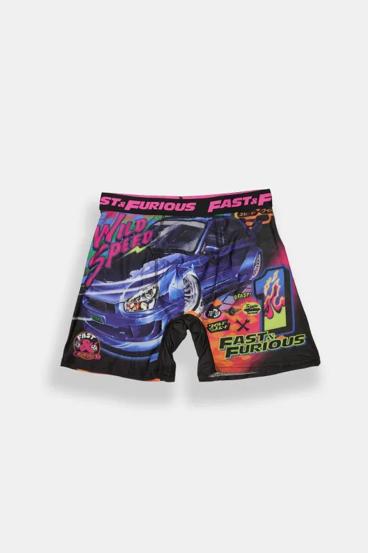 Fast & Furious Wild Speed Printed Boxer Briefs sold by Bluenotes