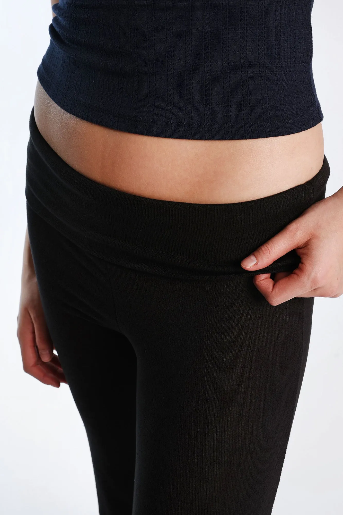 Super Soft Foldover Flare Pants sold by Bluenotes product image thumbnail 3