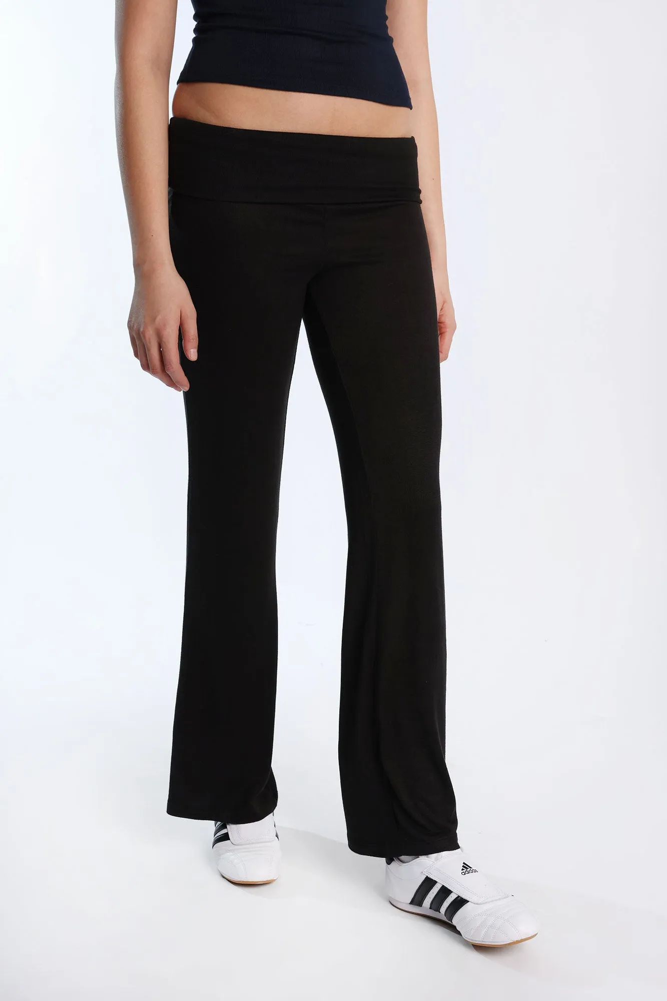 Super Soft Foldover Flare Pants sold by Bluenotes product image thumbnail 2