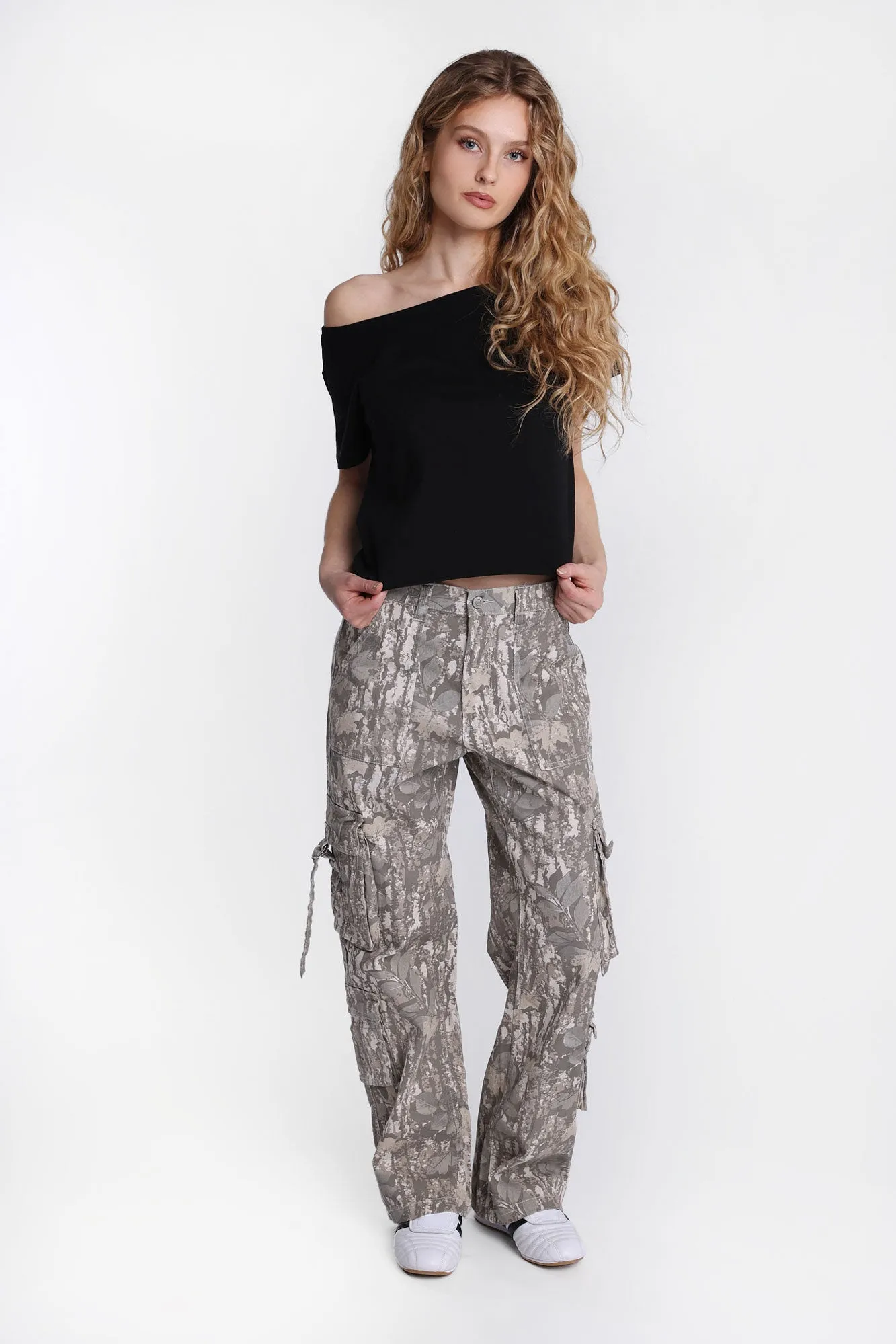 Aéropostale Off-Shoulder Short Sleeve Oversized Tee sold by Bluenotes product image thumbnail 5