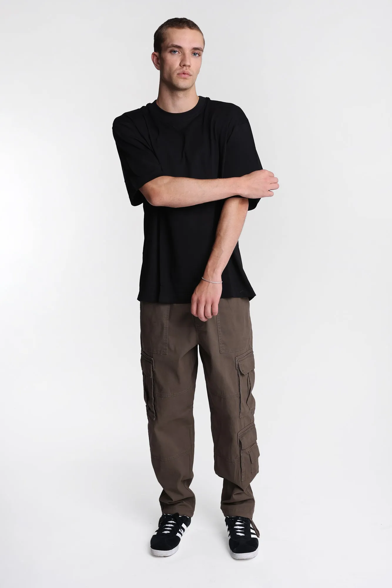 Premium Crew Neck Oversized Tee sold by Bluenotes product image thumbnail 5