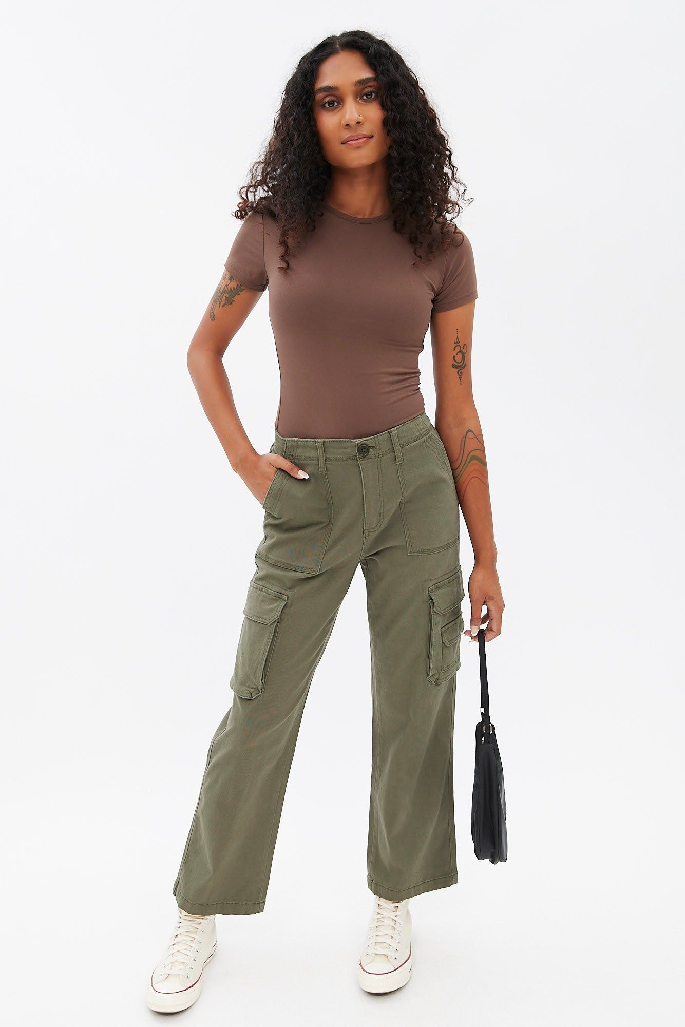 High Rise Baggy Cargo Pant sold by Bluenotes product image thumbnail 4