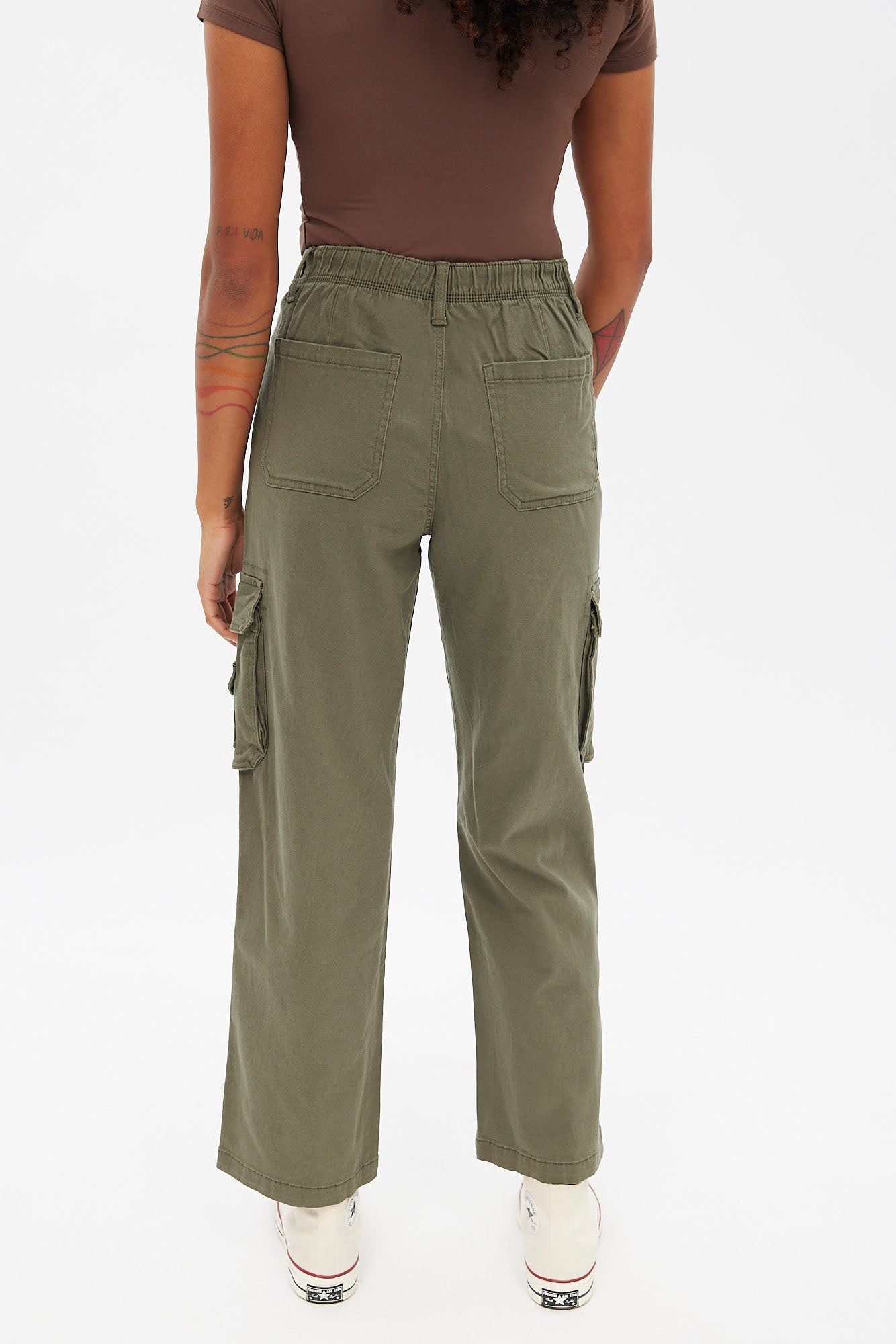 High Rise Baggy Cargo Pant sold by Bluenotes product image thumbnail 3