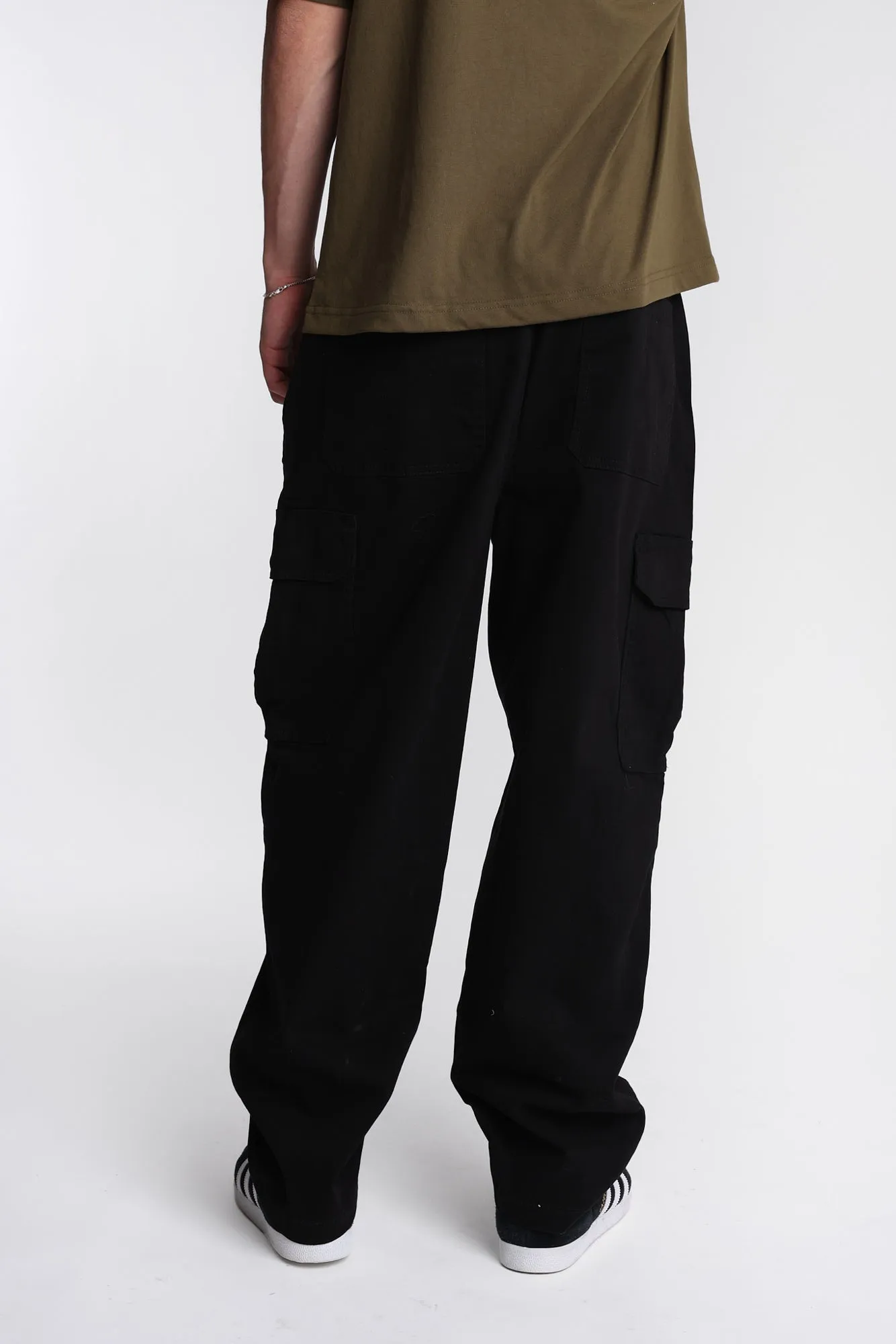 Baggy Skater Cargo Twill Pants sold by Bluenotes product image thumbnail 4