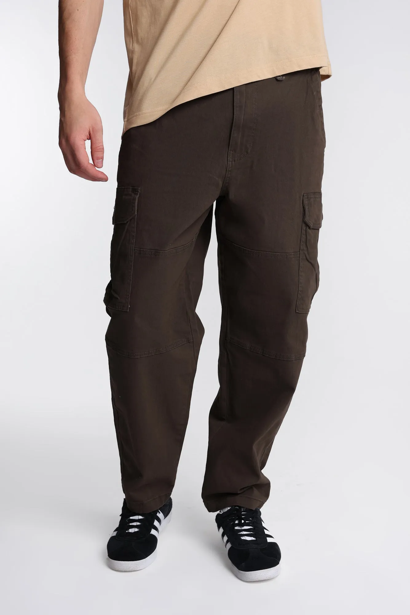 Baggy Skater Cargo Twill Pants sold by Bluenotes
