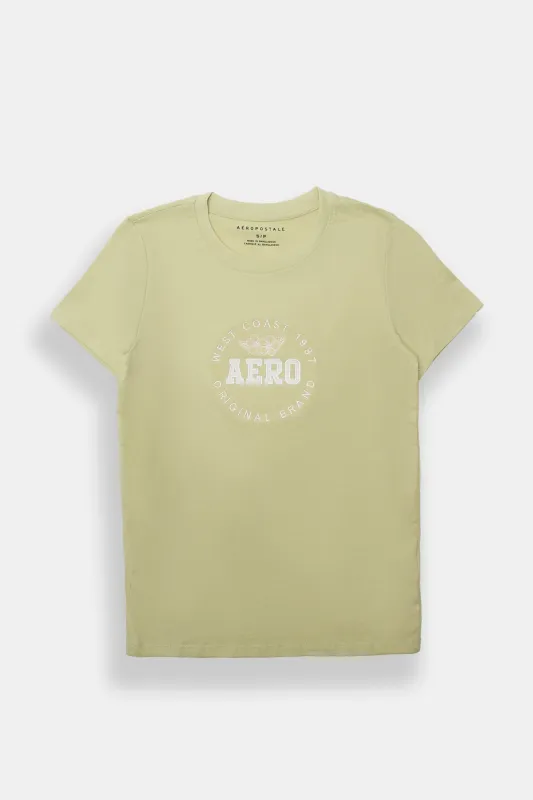 AERO West Coast Embroidered Graphic Classic Tee sold by Bluenotes