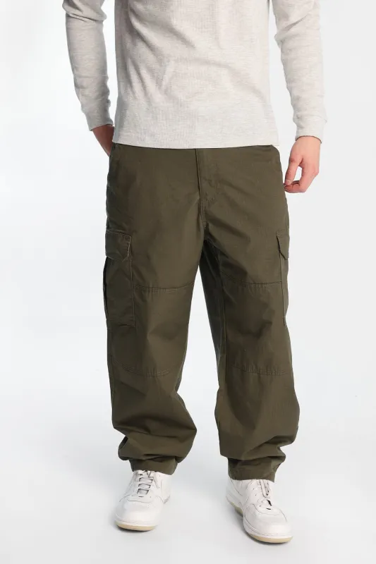 North Western Baggy Skater Cargo Ripstop Twill Pants sold by Bluenotes