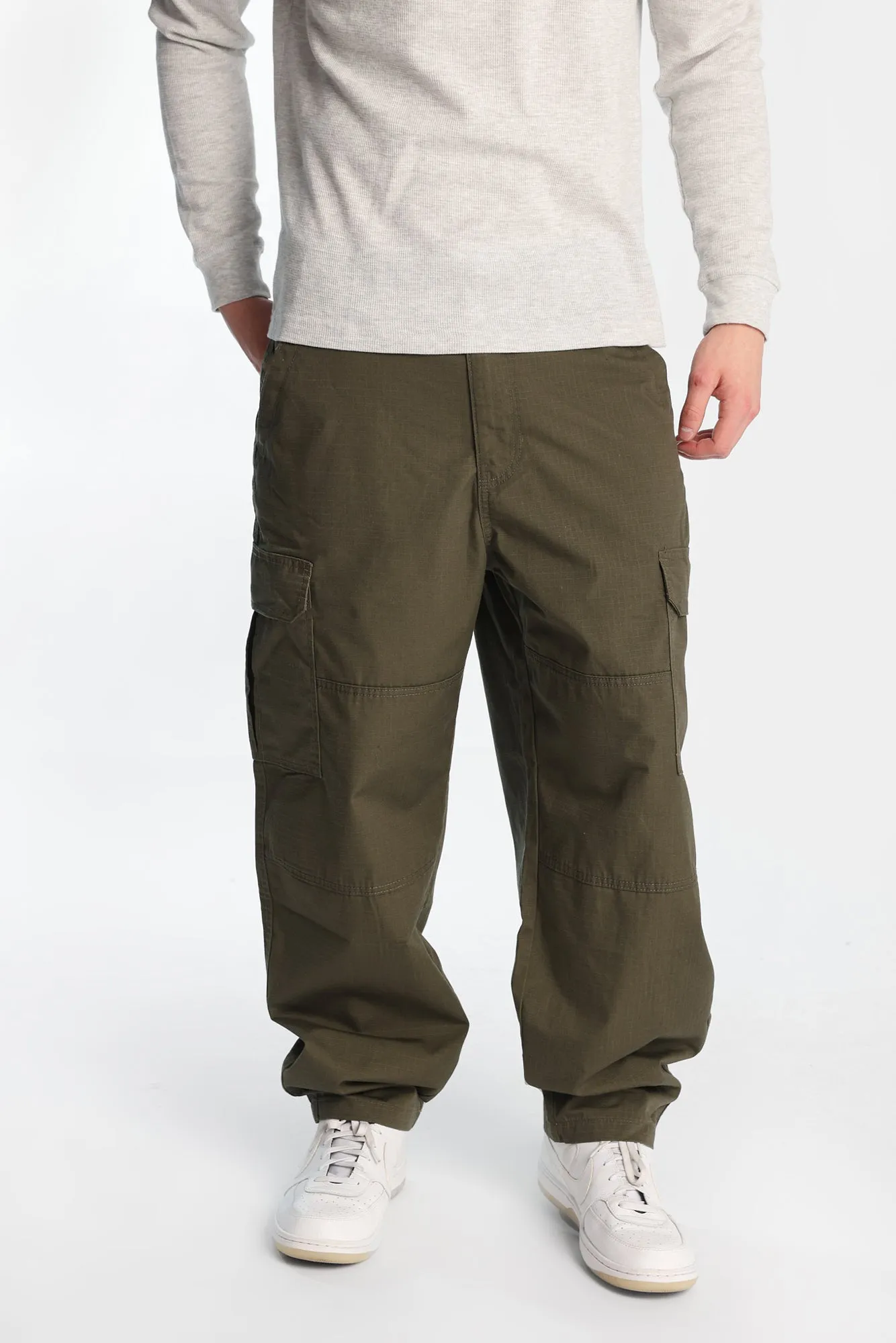 North Western Baggy Skater Cargo Ripstop Twill Pants sold by Bluenotes