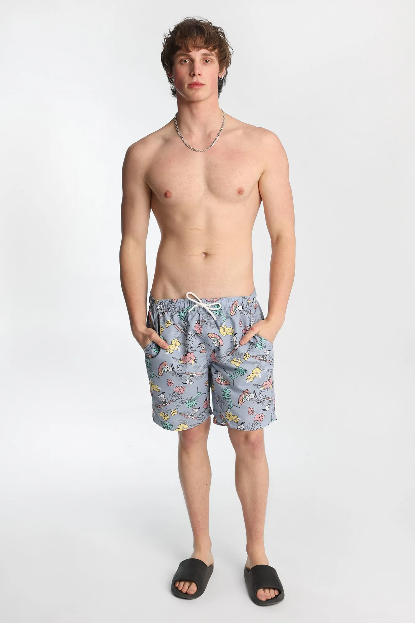 Peanuts Snoopy 7" Swim Shorts sold by Bluenotes product image thumbnail 5