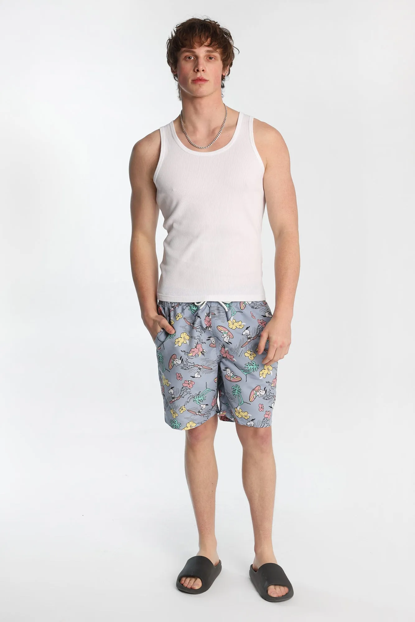 Peanuts Snoopy 7" Swim Shorts sold by Bluenotes product image thumbnail 4