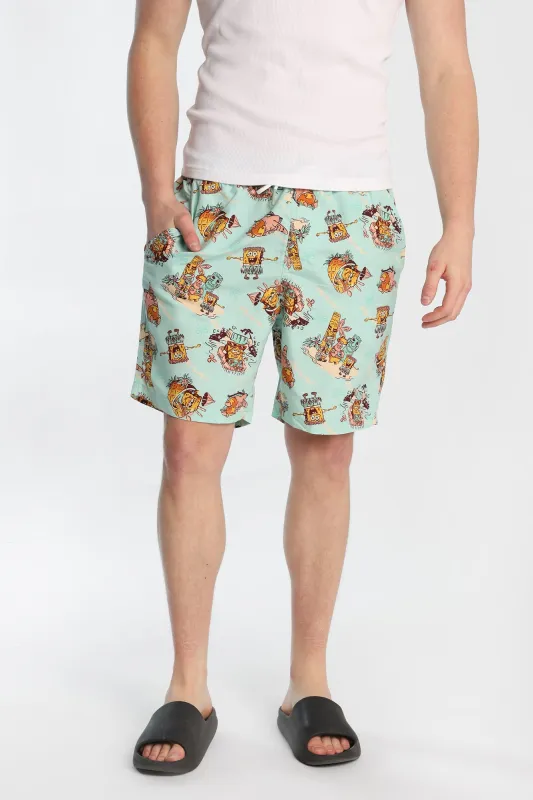 SpongeBob 7" Swim Shorts sold by Bluenotes
