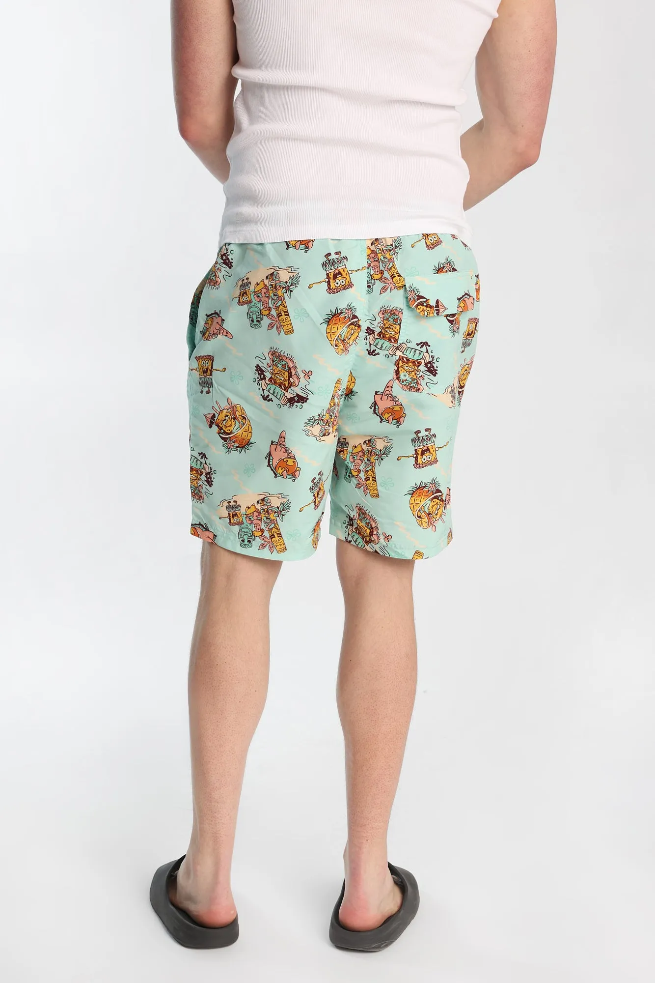SpongeBob 7" Swim Shorts sold by Bluenotes product image thumbnail 3