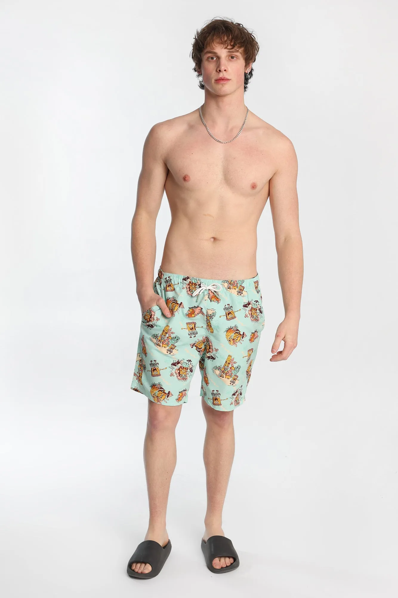 SpongeBob 7" Swim Shorts sold by Bluenotes product image thumbnail 5