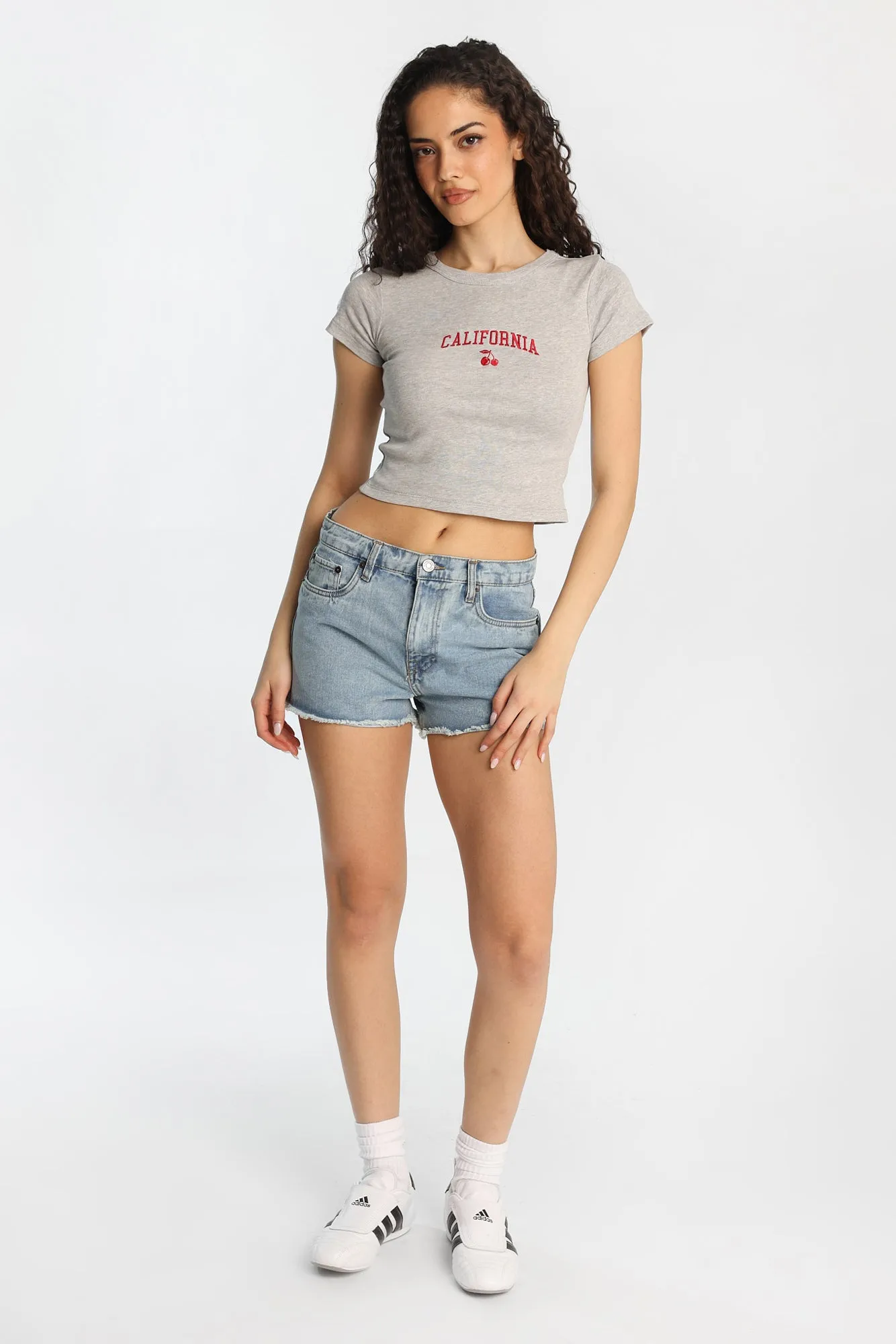 High Rise Mom Denim Shorts sold by Bluenotes product image thumbnail 4