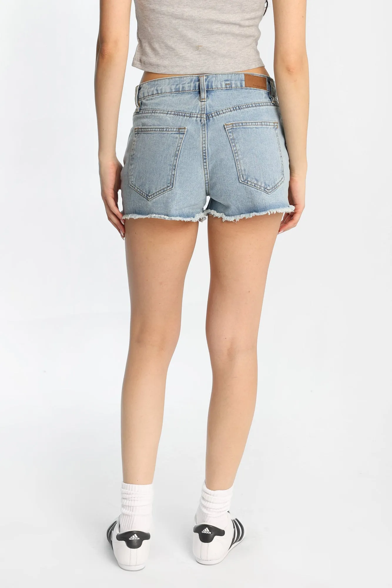 High Rise Mom Denim Shorts sold by Bluenotes product image thumbnail 3