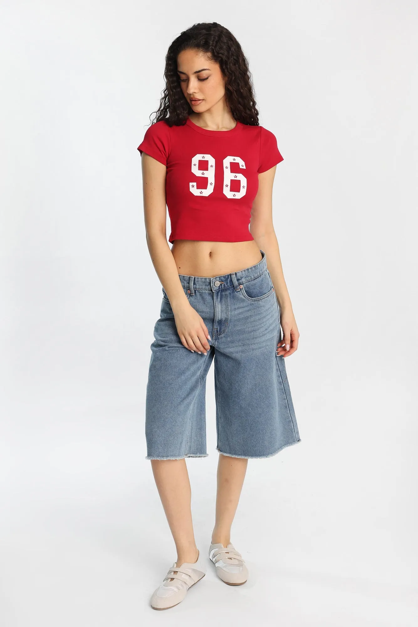 Mid-Rise Long Jorts sold by Bluenotes product image thumbnail 4