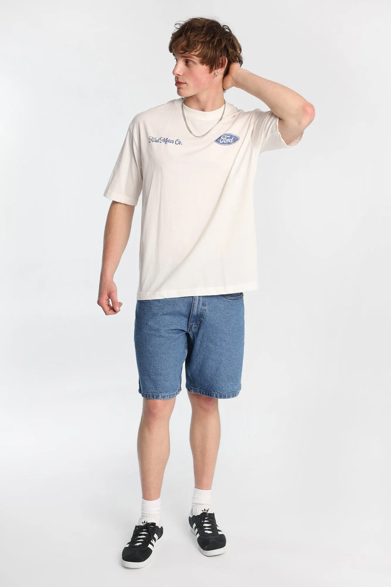 Loose Denim Shorts sold by Bluenotes product image thumbnail 4