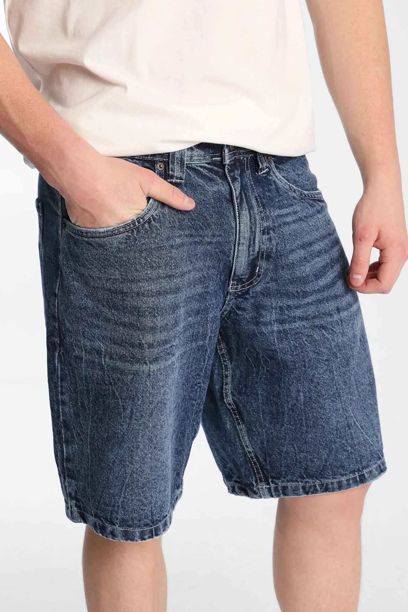 Loose Denim Shorts sold by Bluenotes product image thumbnail 2