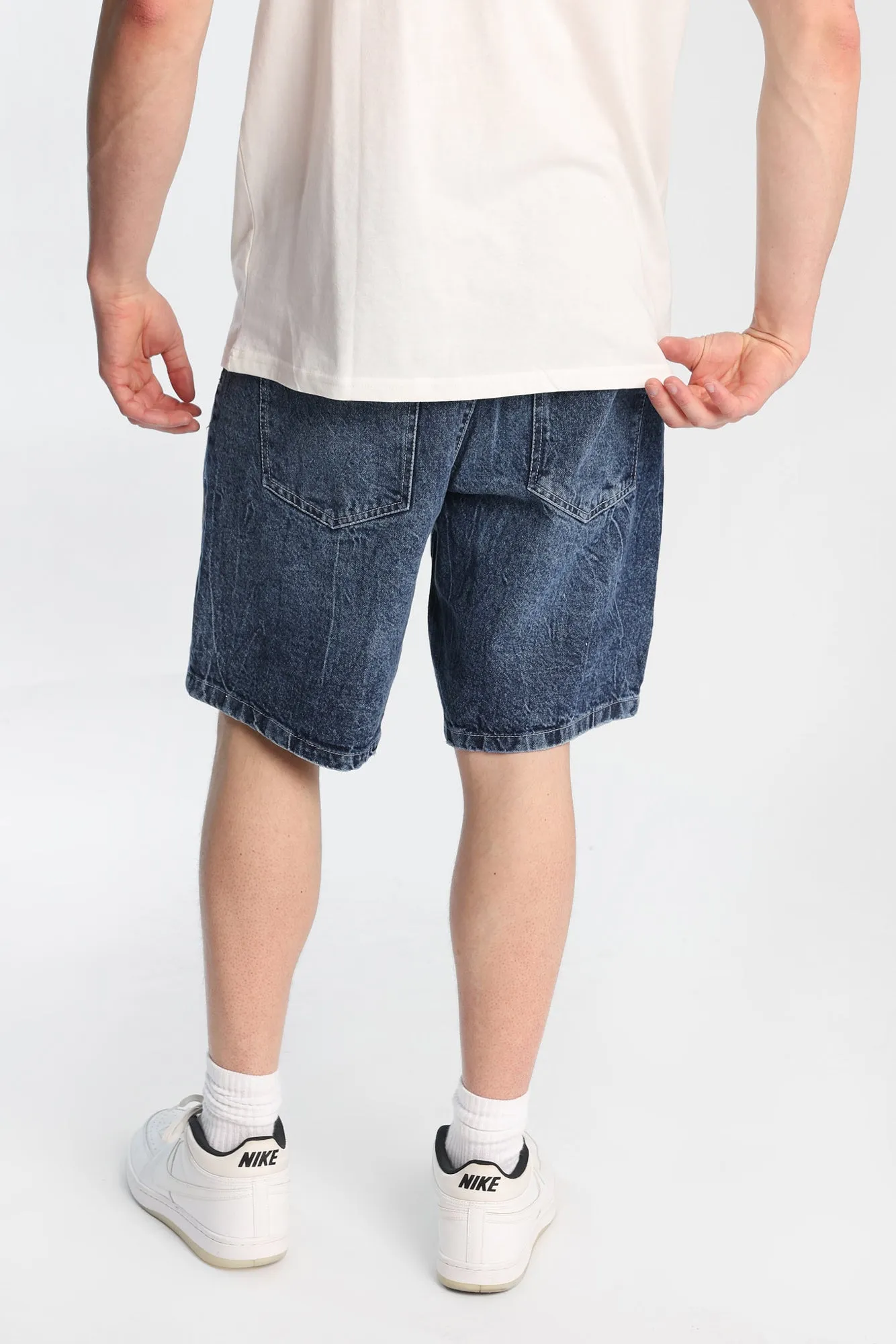 Loose Denim Shorts sold by Bluenotes product image thumbnail 3