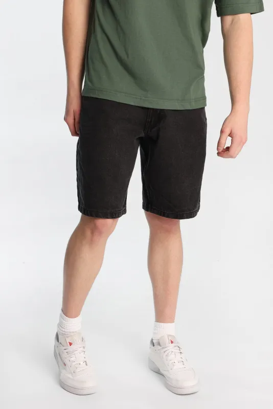 Loose Denim Shorts made by Bluenotes