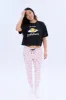 Gudetama Printed Pajama Jogger And Tee Set sold by Bluenotes